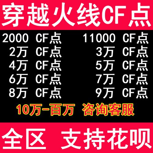 买cf点券为什么还要自备1万，cf买点券要自备什么道具